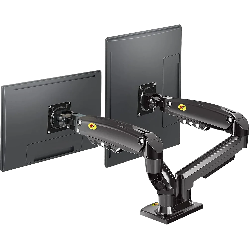 NB F160 Dual Desktop Monitor Mount