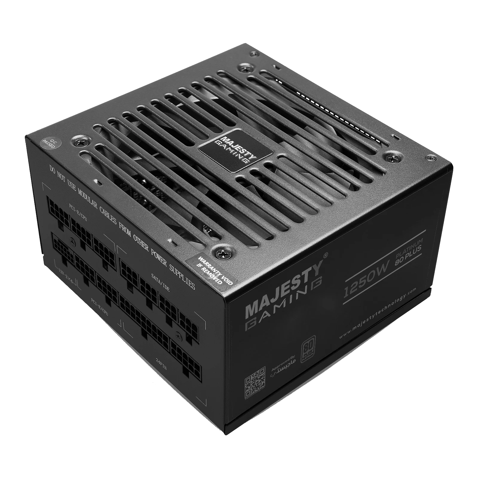 MAJESTY POWER SUPPLY 1250 Watt 80+ PLATINUM