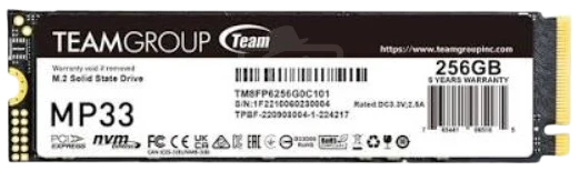 Teamgroup NVMe 256GB