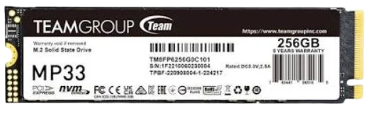 Teamgroup NVMe 256GB