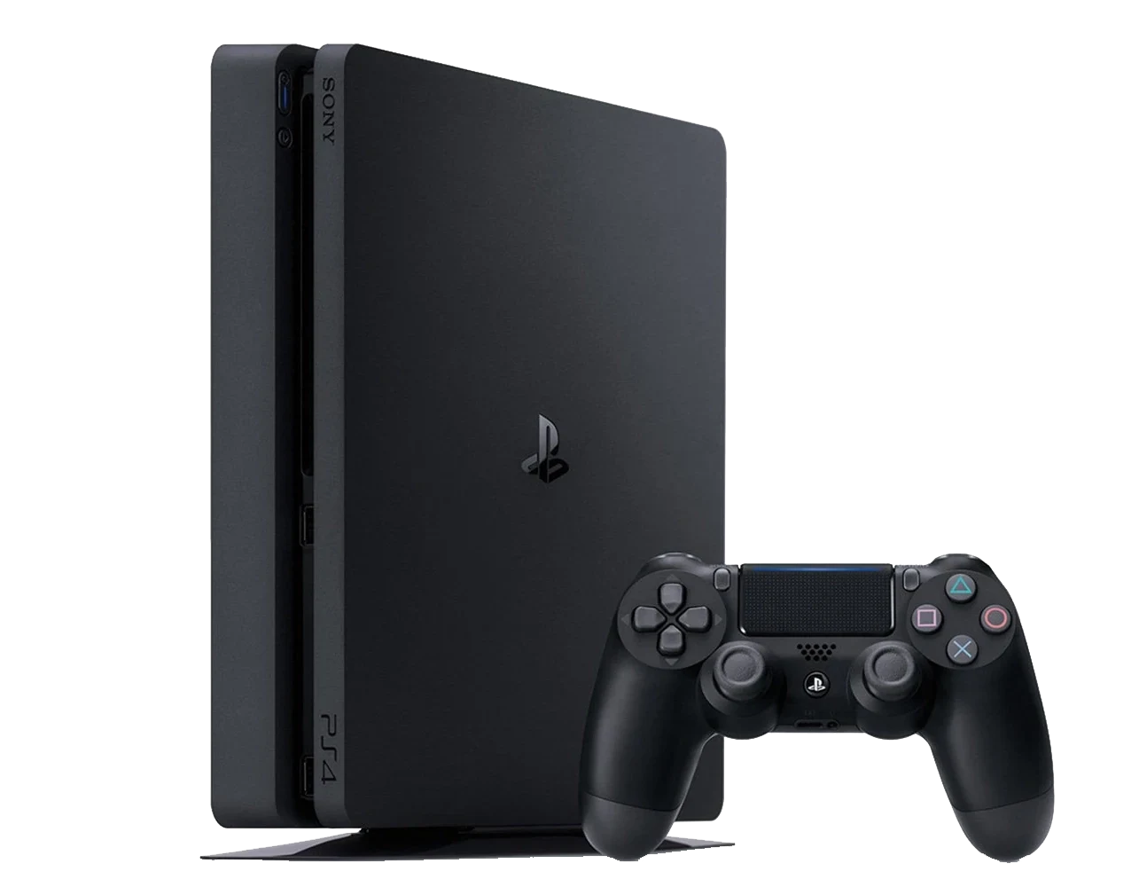 Ps4 slim 1T Open Box  مع قبضة) ومعدلة على ألعاب جاهزة)