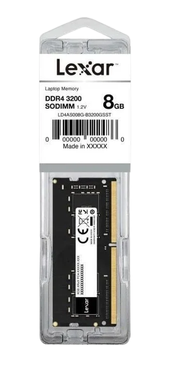 Lexar laptop RAM 8GB DDR4