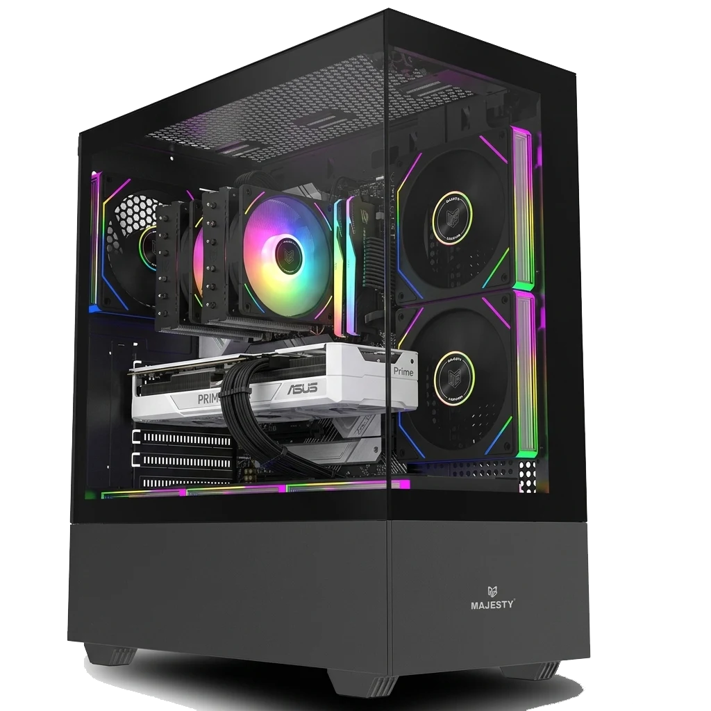 M.B. ASUS TUF B850 R5 9600X RTX 5070 12GB RAM16GB SSD512 HDD1TB