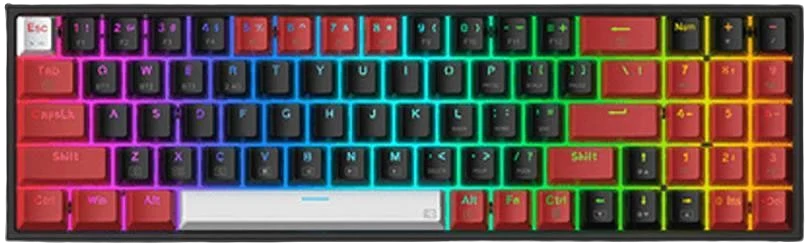 Redragon Keyboard K628RGB-BRW