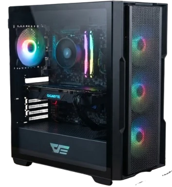 M.B. MSI B450 Ryzen 5 5600x RTX 5050 8GB 16GB RAM SSD 512GB