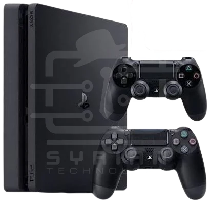Ps4 slim 500GB Open Box  ومعدلة على ألعاب جاهزة مع قبضتين أورجينال