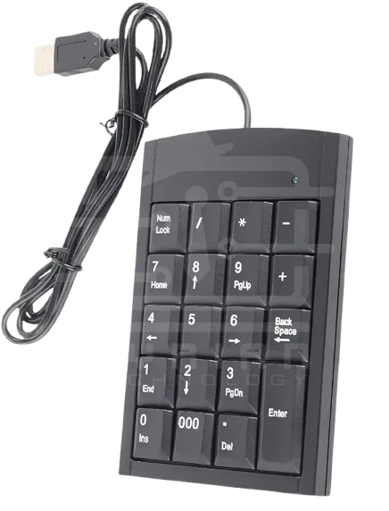 Numeric keypad