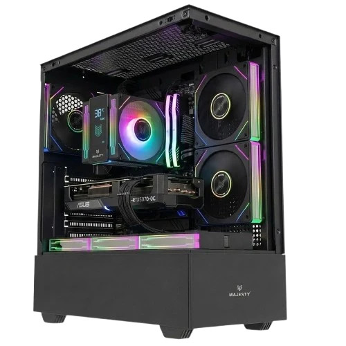 M.B. ASUS PRIME B760M-K i5 14400F RTX5070-OC 12GB RAM 16GB  SSD 1TB