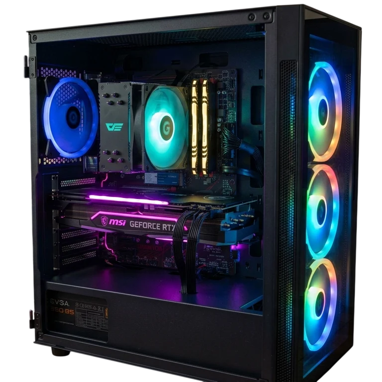 M.B.MSI Z370 Intel Core i5-9600 NVIDIA GeForce RTX 2070 8GB RAM 16GB SSD 512GB