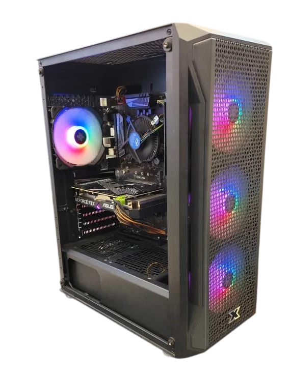 M.B. MSI Z370 Intel Core i5-9600K ASUS DUAL OC RTX 3060 8GB RAM 16GB SSD 256GB