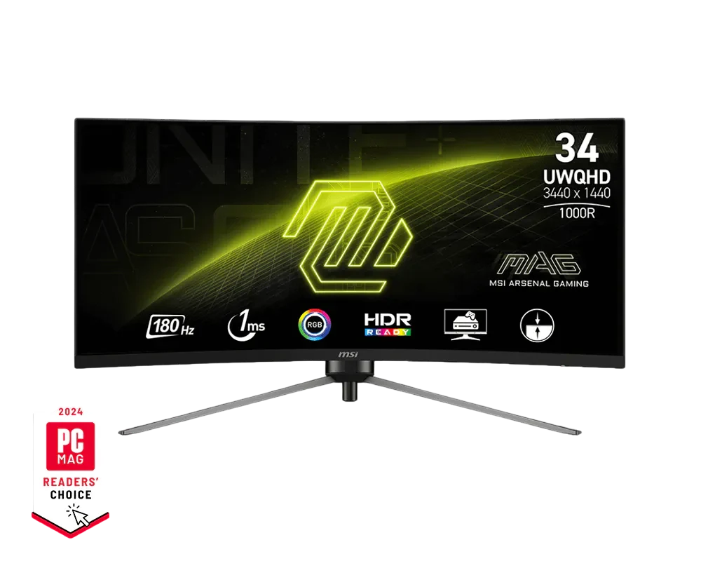 MSI MAG 345CQR 34inch UWQHD 180Hz