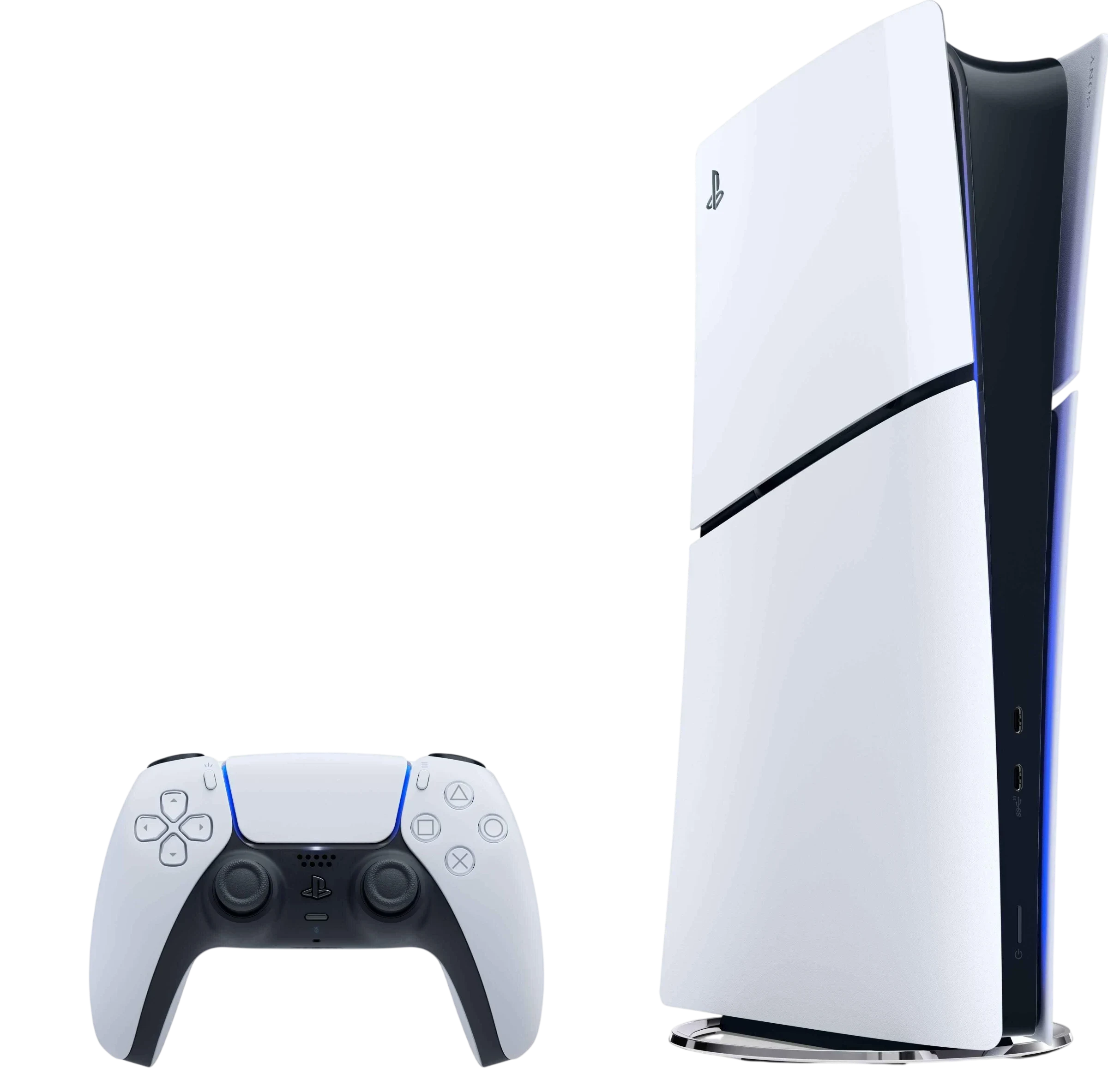 PS5 SLIM Disk Edition 1TB مع قبضة اورجنال معدلة عالالعاب جاهزة