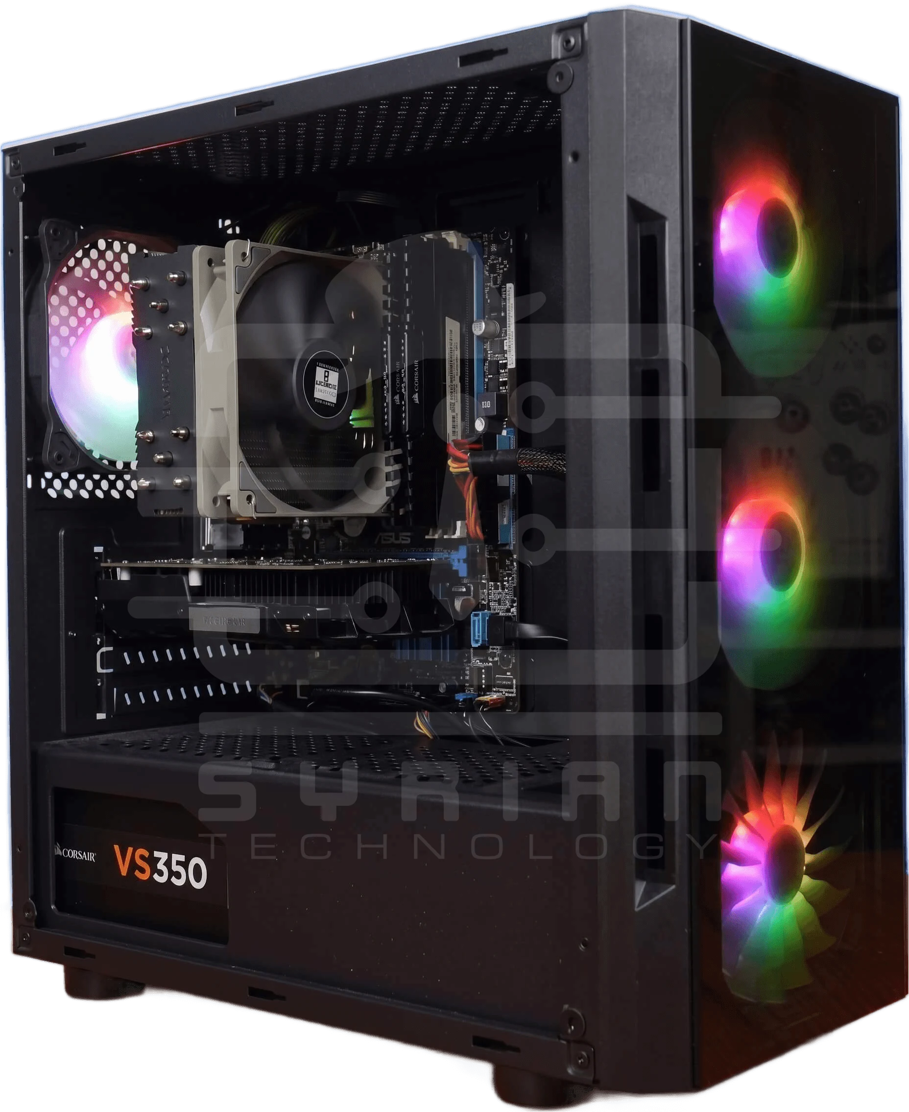 M.B. Asus Tuf B360 i7-9600 RTX 3070 8GB RAM 16GB SSD NVMe 512GB