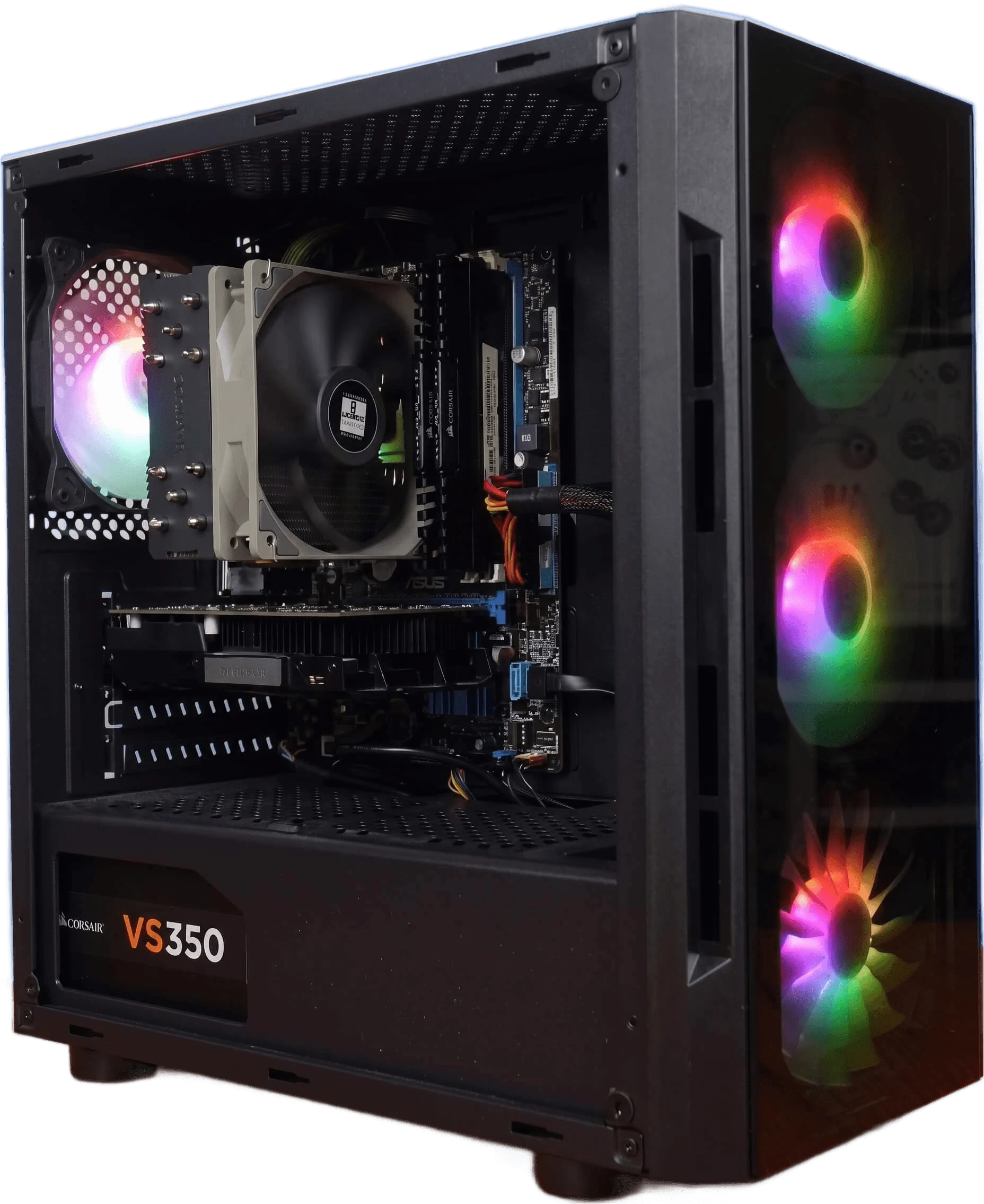 M.B. Asus Tuf B360 i7-9600 RTX 3070 8GB RAM 16GB SSD NVMe 512GB