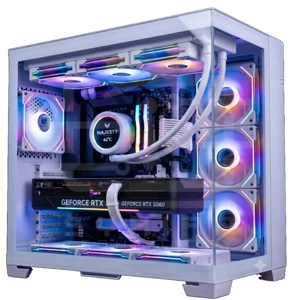 M.B. B760 DDR5 i5 14400f RTX 5060 8GB RAM 16GB SSD 256 HDD 1TB