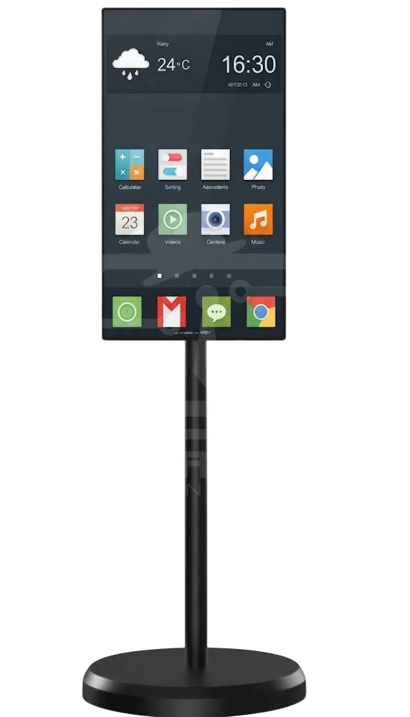 HAIYIAN 32 Inch Metal Body Mobile Smart Display Android Touch Screen