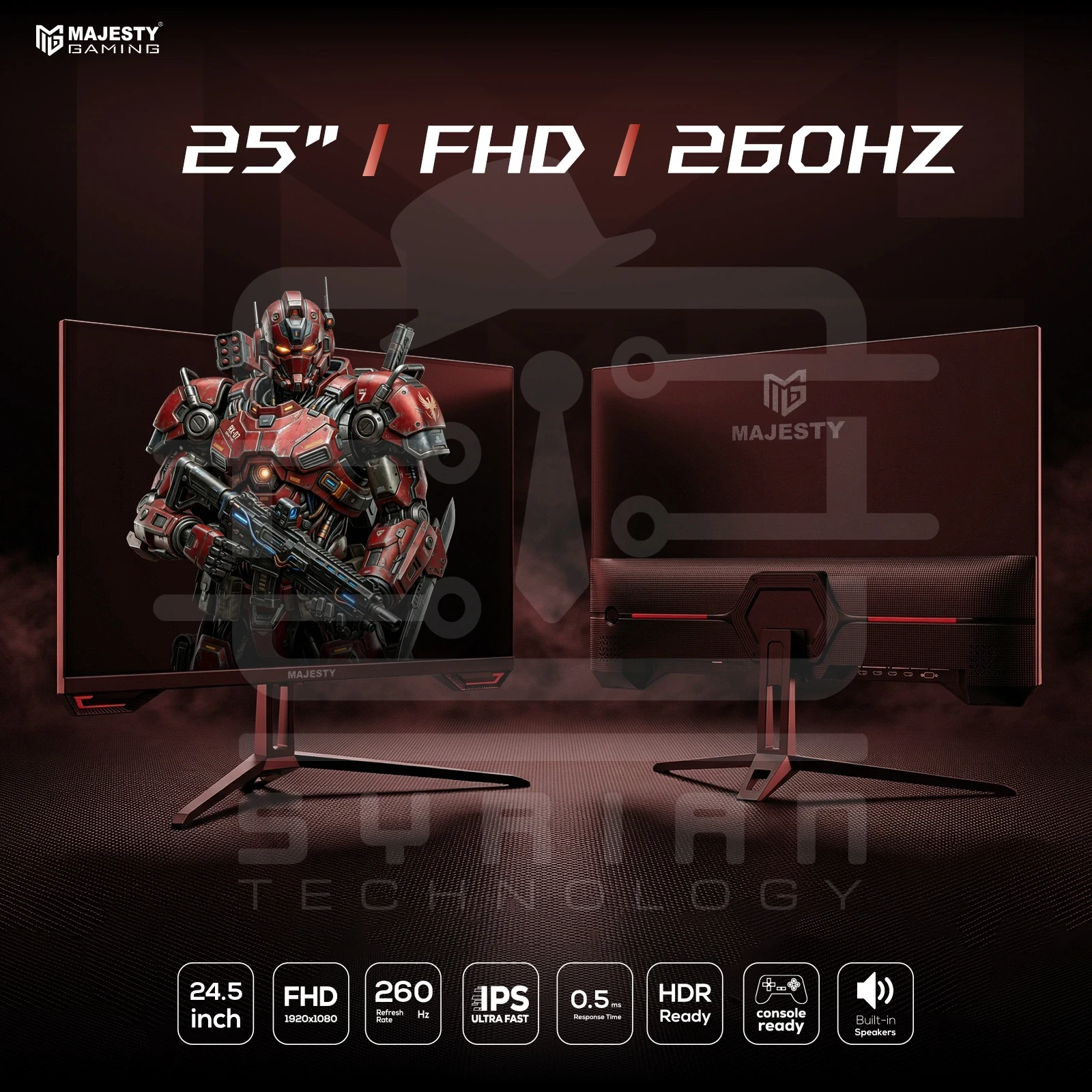 Majesty 25inch 260hz FHD IPS