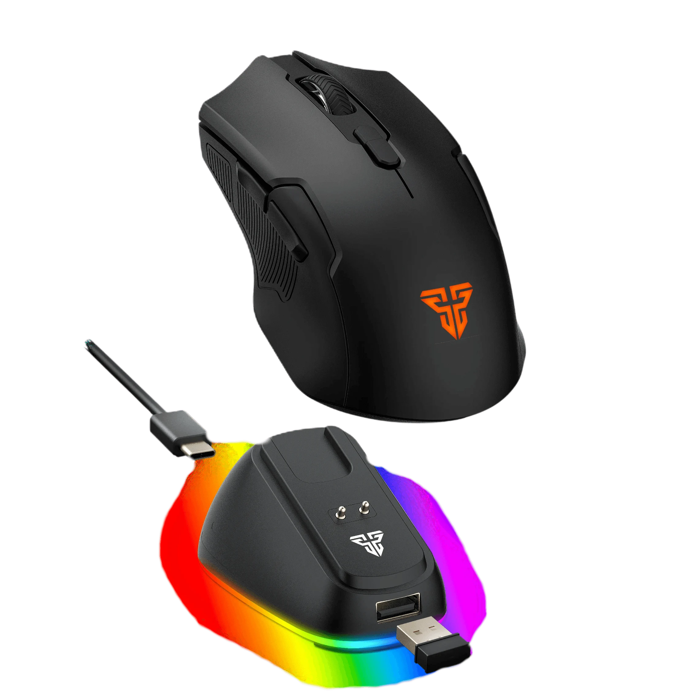 Fantech WG11V2RD CRUISER II Wireless Gaming Mouse - Black