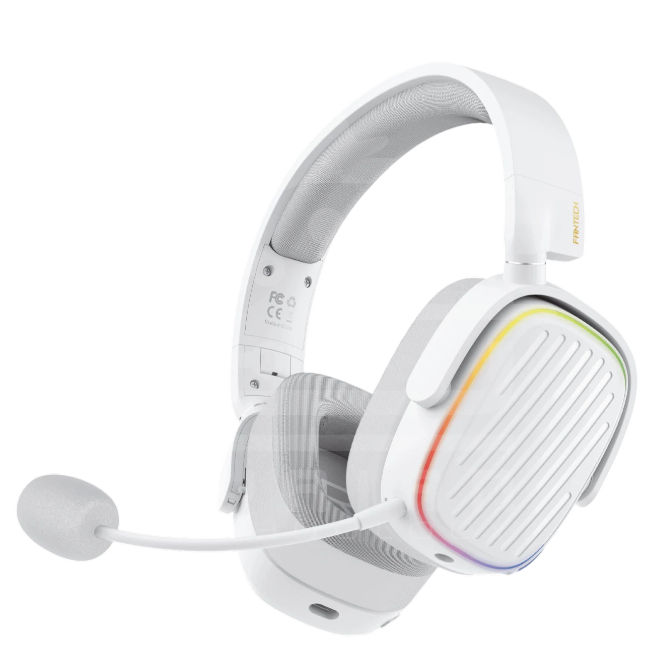 FANTECH HARMONY WHG02 WIRELESS & BLUETOOTH HEADPHONE - TRI MODE CONNECTION - WHITE