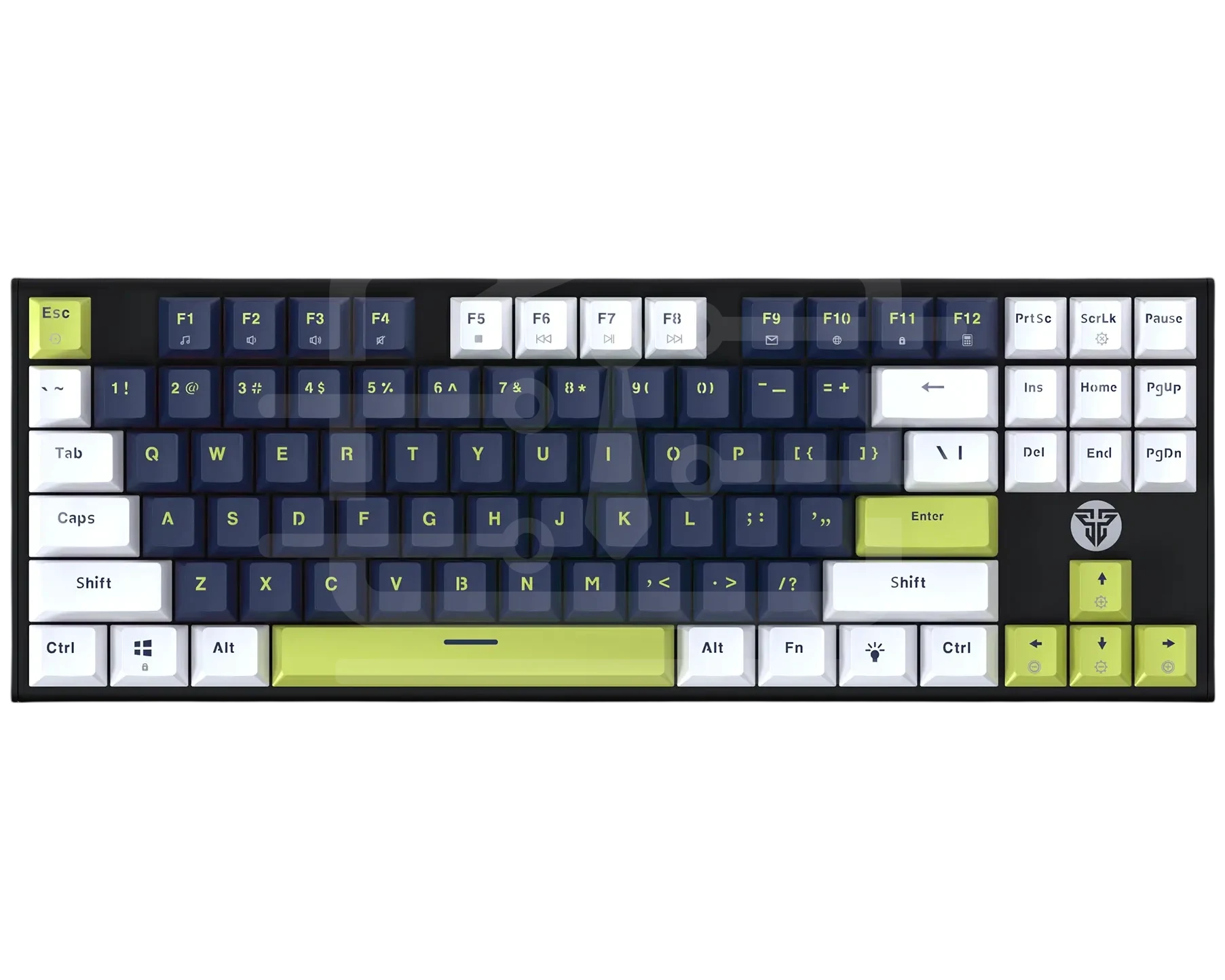 FANTECH ATOM87S MK877S MECHANICAL GAMING KEYBOARD MORI EDITION BLUE & WHITE