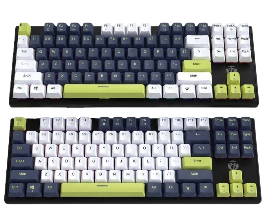 FANTECH ATOM87S MK877S MECHANICAL GAMING KEYBOARD MORI EDITION BLUE & WHITE