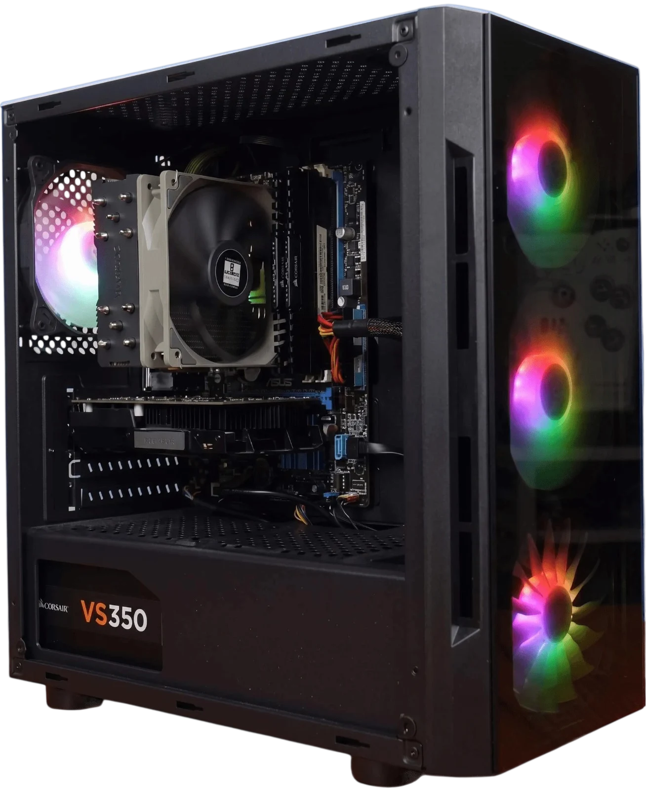 M.B ASUS TUF B360 i7-9700K ZOTAC RTX 2070 SUPER RAM 16GB SSD 512GB