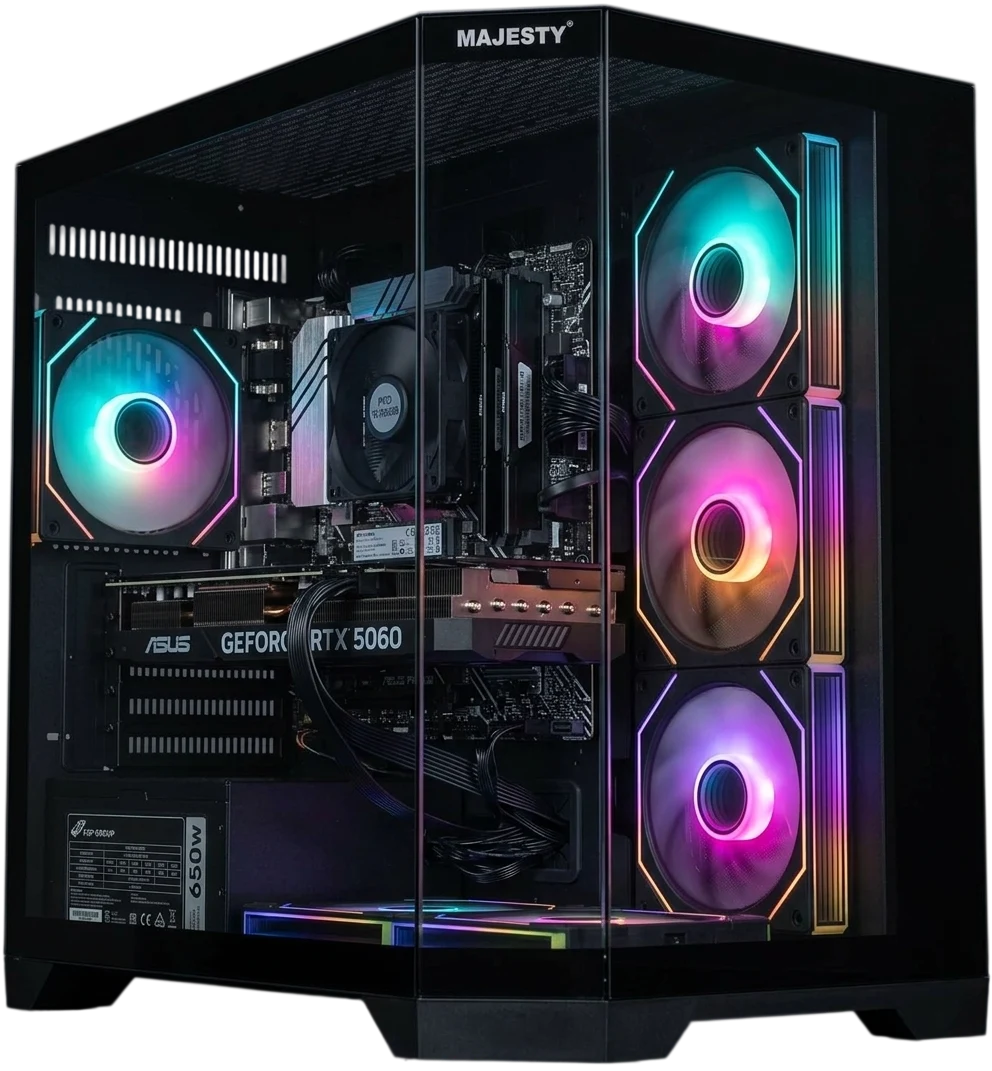 M.B Asus h610 i5 14400f Rtx 5060 Asus prime RAM 16g SSD 512GB