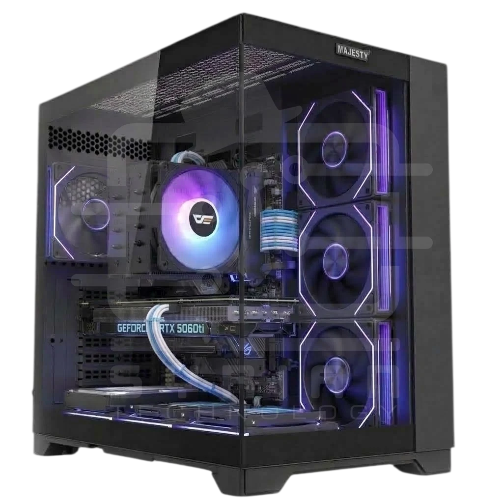 M.B. Asus A620AM-K Ryzen 5 7500F RTX 5060TI 8GB RAM 16GB SSD 512GB