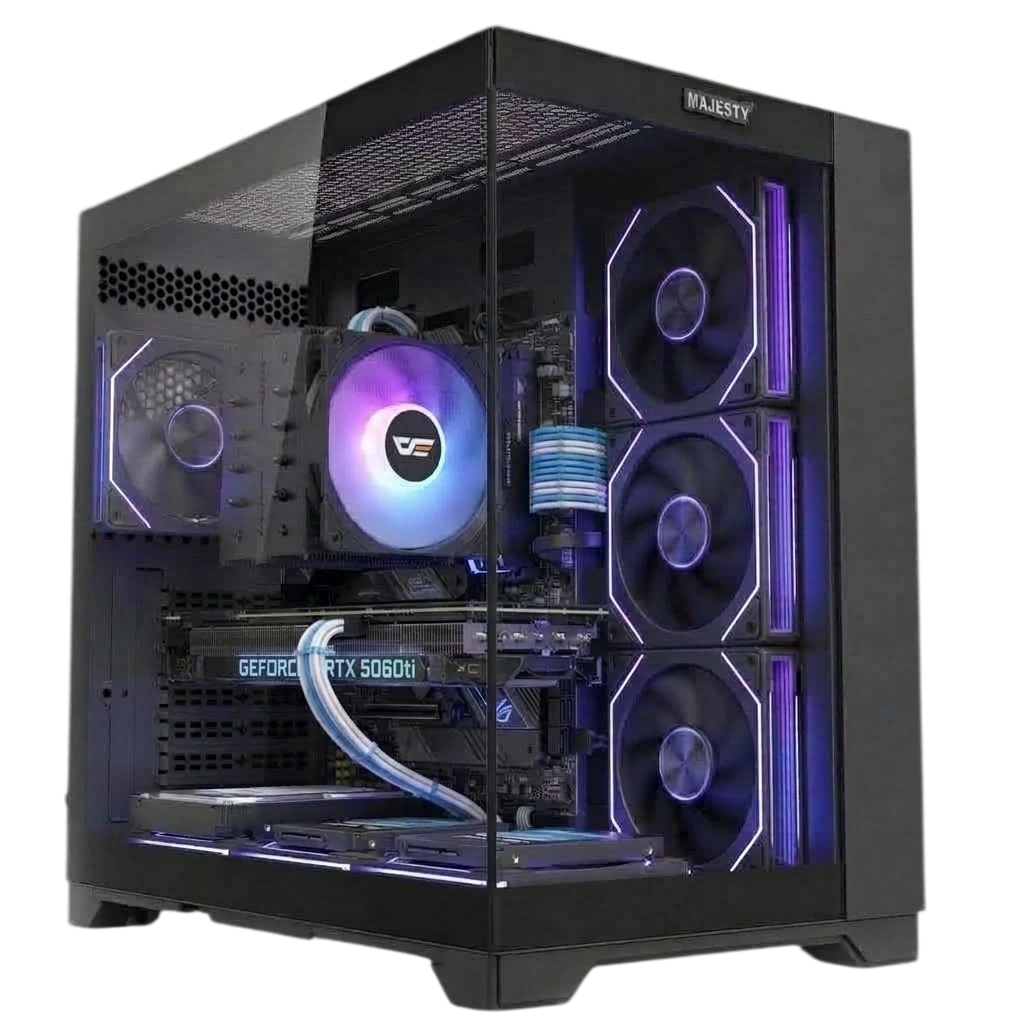 M.B. Asus A620AM-K Ryzen 5 7500F RTX 5060TI 8GB RAM 16GB SSD 512GB