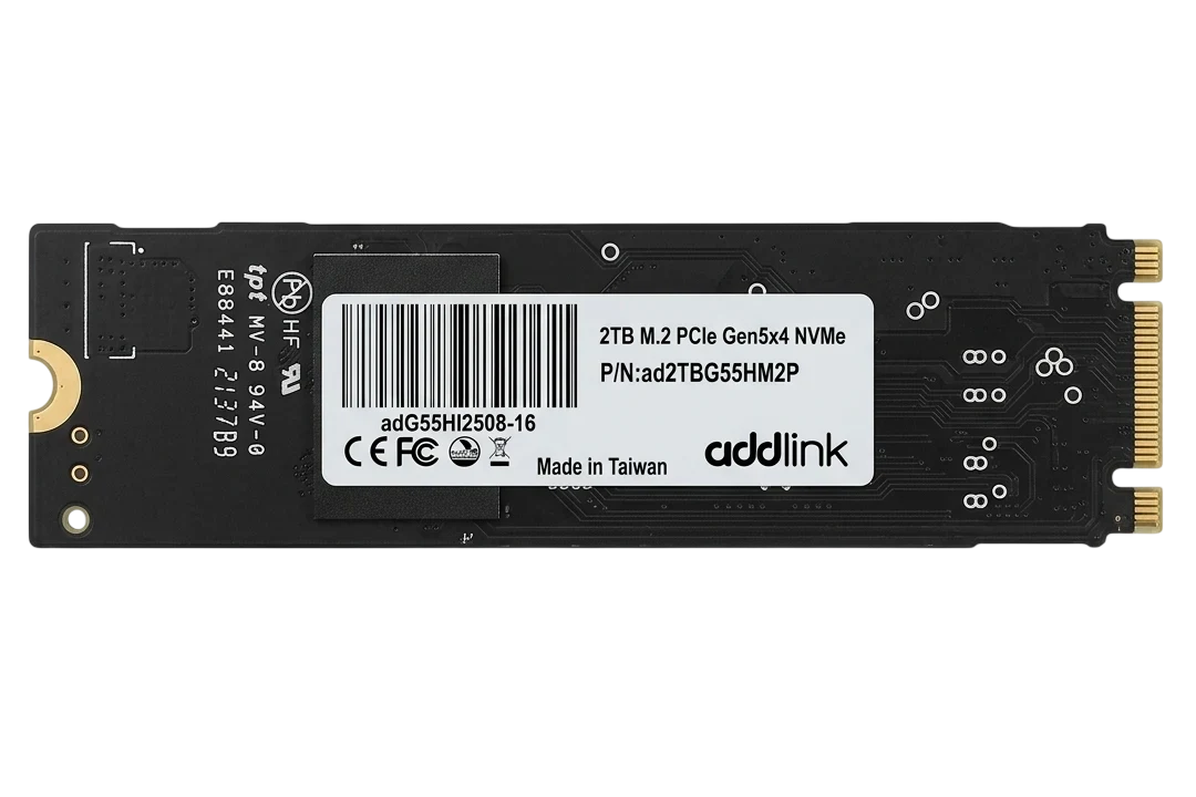 Addlink G55 2TB PCIe Gen5 SSD LAPTOP HARD
