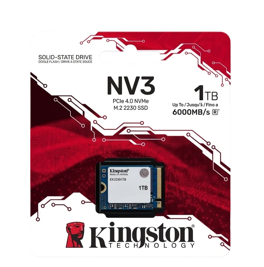 KINGSTON NV3 NVME PCI4 1TB LAPTOP HARD